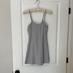 ALO Yoga Light Gray Mini Dress